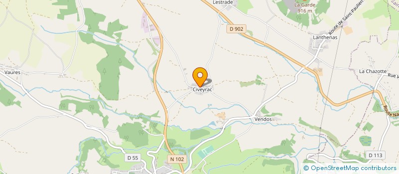 localisation de l'entreprise MONSIEUR YVES RANCHET  LOUDES