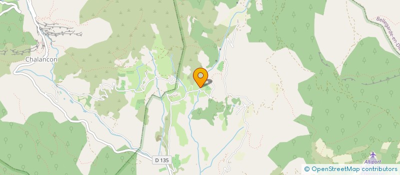 localisation de l'entreprise MONSIEUR YVES RAYE à CHALANCON