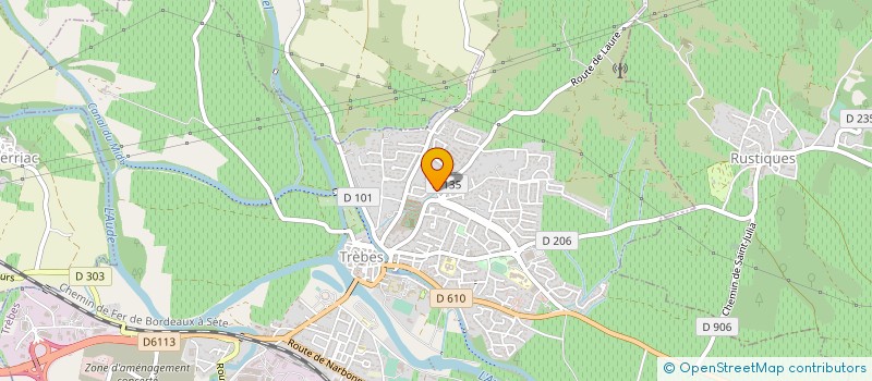 localisation de l'entreprise MONSIEUR YVES RAYNAUD  BOUILHONNAC