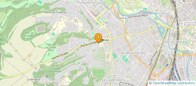 localisation de l'entreprise MONSIEUR YVES REBOUL à DIJON