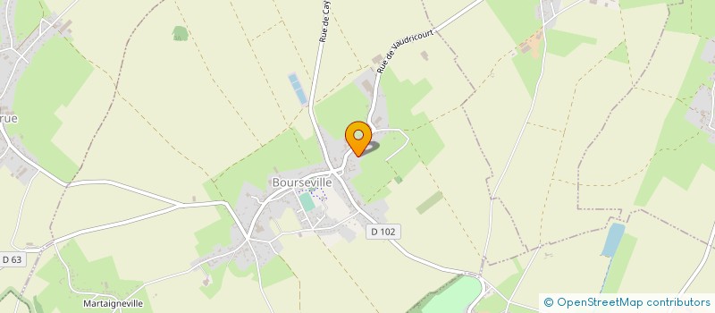 localisation de l'entreprise MONSIEUR YVES REGNAULT  BOURSEVILLE