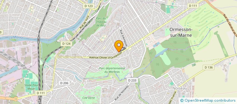 localisation de l'entreprise MONSIEUR YVES REKKAB  ORMESSON-SUR-MARNE