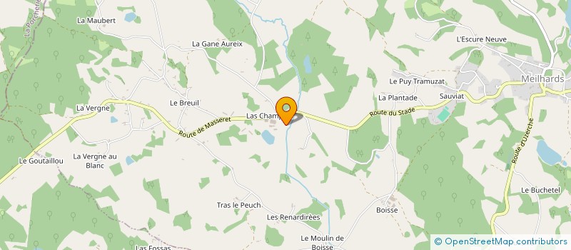 localisation de l'entreprise MONSIEUR YVES RENAUDIE  SALON-LA-TOUR