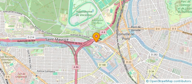 localisation de l'entreprise MONSIEUR YVES RENE JEROME  CHARENTON-LE-PONT