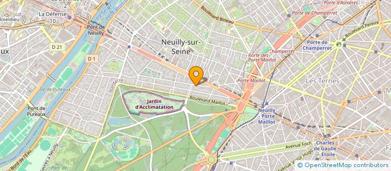 localisation de l'entreprise MONSIEUR YVES RENIER à NEUILLY-SUR-SEINE
