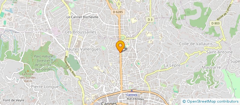 localisation de l'entreprise MONSIEUR YVES REVOL  CANNES