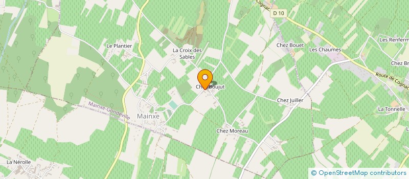 localisation de l'entreprise MONSIEUR YVES RICHARD à MAINXE-GONDEVILLE