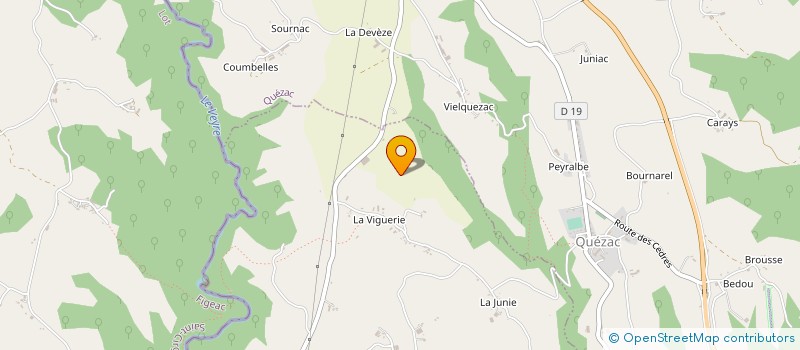 localisation de l'entreprise MONSIEUR YVES RICHARD à MAURS