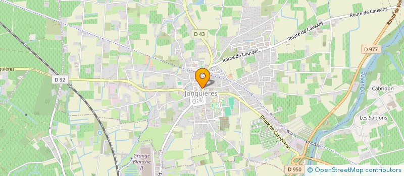 localisation de l'entreprise MONSIEUR YVES RINGENBACH  JONQUIERES