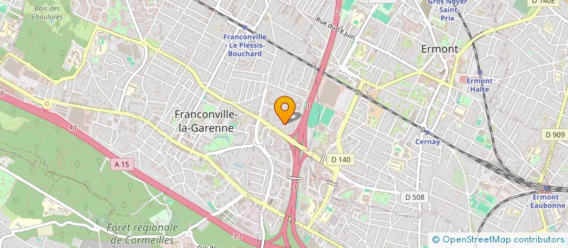 localisation de l'entreprise MONSIEUR YVES RIVALLAN  FRANCONVILLE