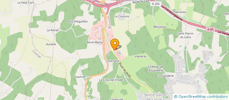 localisation de l'entreprise MONSIEUR YVES ROBERT à SANILHAC
