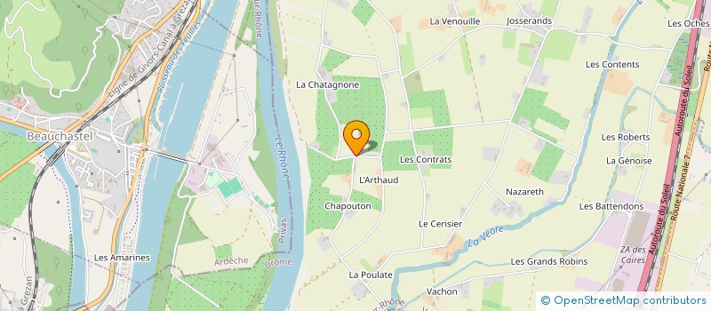 localisation de l'entreprise MONSIEUR YVES ROBERT à ETOILE-SUR-RHONE