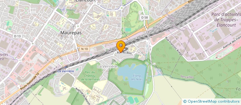 localisation de l'entreprise MONSIEUR YVES ROBICHON  LA VERRIERE