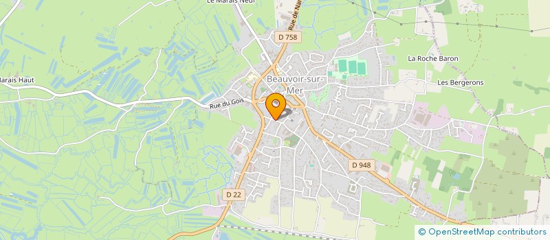 localisation de l'entreprise MONSIEUR YVES ROCHE à BEAUVOIR-SUR-MER