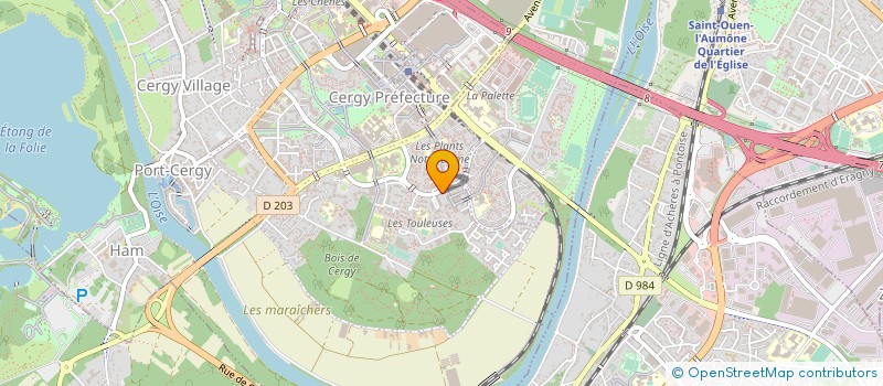 localisation de l'entreprise MONSIEUR YVES RODET  PARIS