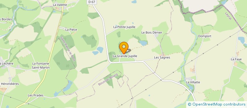localisation de l'entreprise MONSIEUR YVES-ROGER CAMUS à SAINT-PIERRE-LE-BOST