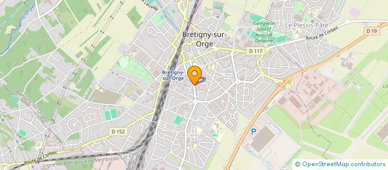 localisation de l'entreprise MONSIEUR YVES ROLAND JIWO à BRETIGNY-SUR-ORGE