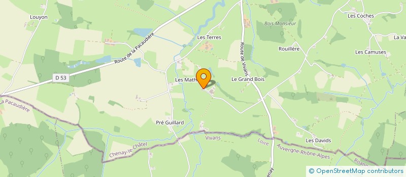 localisation de l'entreprise MONSIEUR YVES ROLLET  CHENAY-LE-CHATEL