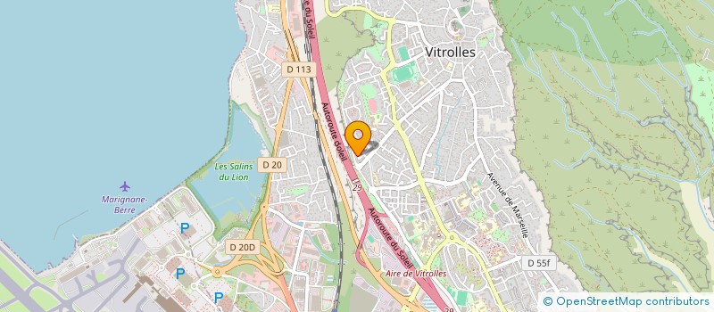 localisation de l'entreprise MONSIEUR YVES ROQUES  VITROLLES