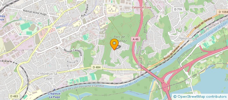 localisation de l'entreprise MONSIEUR YVES ROSSETTI  RILLIEUX-LA-PAPE