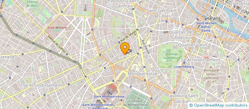 localisation de l'entreprise MONSIEUR YVES ROUJON  PARIS