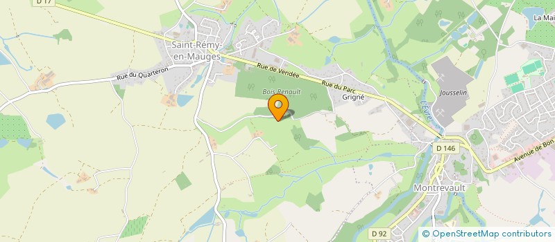 localisation de l'entreprise MONSIEUR YVES ROULLIER à MAUGES-SUR-LOIRE