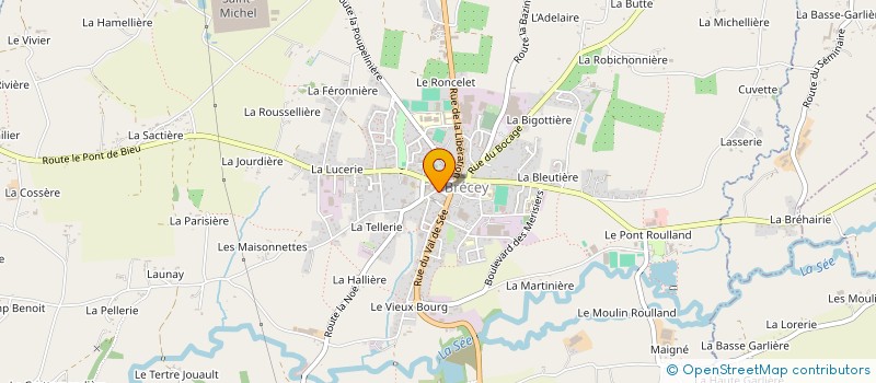 localisation de l'entreprise MONSIEUR YVES ROUPNEL  BRECEY