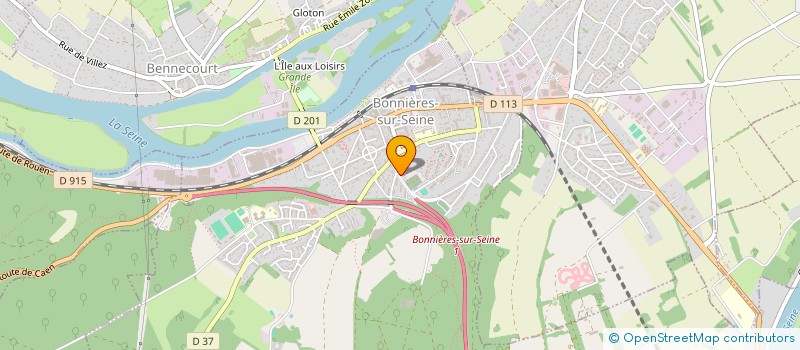 localisation de l'entreprise MONSIEUR YVES ROUSSEL  BONNIERES-SUR-SEINE