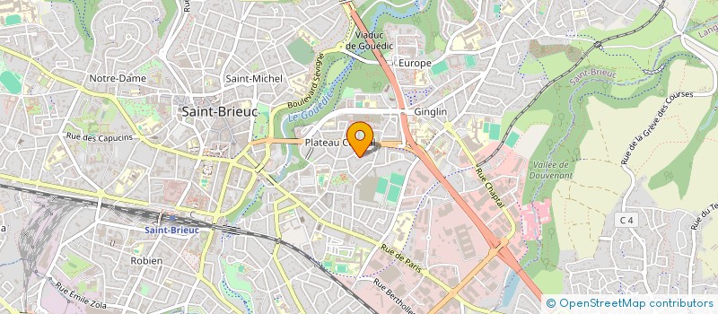 localisation de l'entreprise MONSIEUR YVES ROUSSEL à SAINT-BRIEUC