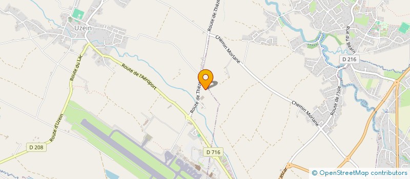 localisation de l'entreprise MONSIEUR YVES ROUSSET  UZEIN