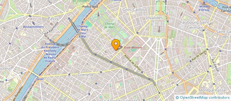 localisation de l'entreprise MONSIEUR YVES ROUSSINEAU à PARIS
