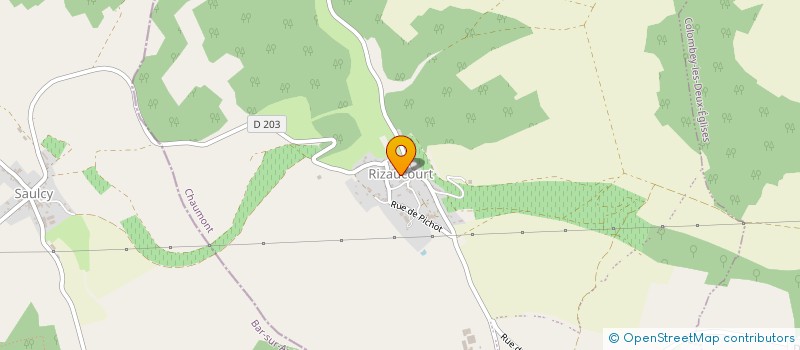 localisation de l'entreprise MONSIEUR YVES ROYER à RIZAUCOURT-BUCHEY