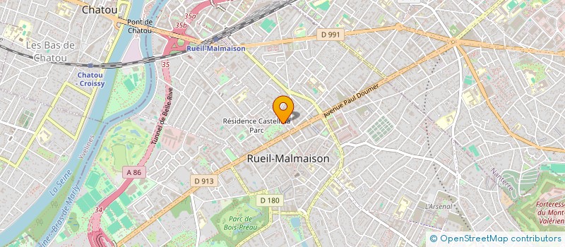 localisation de l'entreprise MONSIEUR YVES SALAUN à RUEIL-MALMAISON