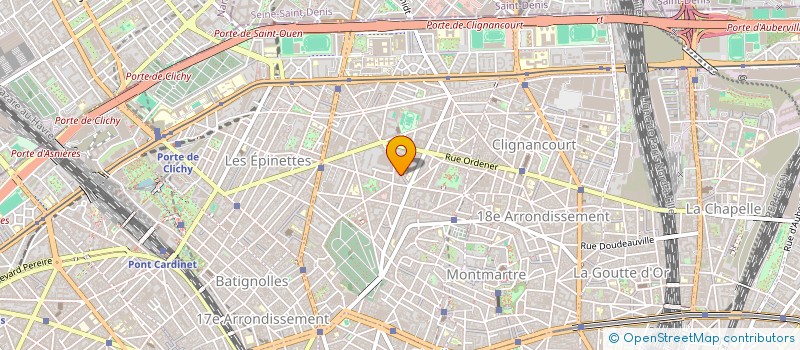 localisation de l'entreprise MONSIEUR YVES SALIGNAC  PARIS