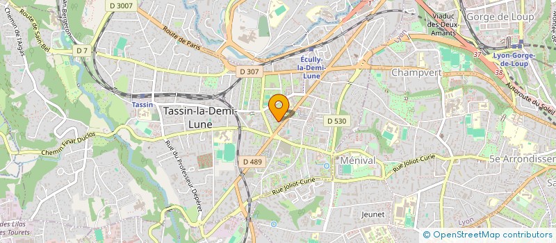 localisation de l'entreprise MONSIEUR YVES SAMPAIO à TASSIN-LA-DEMI-LUNE