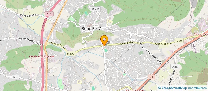 localisation de l'entreprise MONSIEUR YVES SANCHEZ à BOUC-BEL-AIR