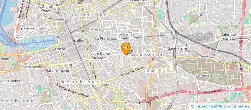 localisation de l'entreprise MONSIEUR YVES SANGUINETTI à MARSEILLE