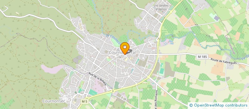 localisation de l'entreprise MONSIEUR YVES SAUVAGNAC à COURNONTERRAL