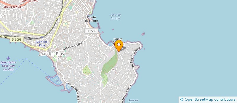 localisation de l'entreprise MONSIEUR YVES SCHAFFNER  ANTIBES