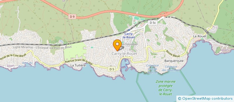 localisation de l'entreprise MONSIEUR YVES SCHEMOUL à CARRY-LE-ROUET