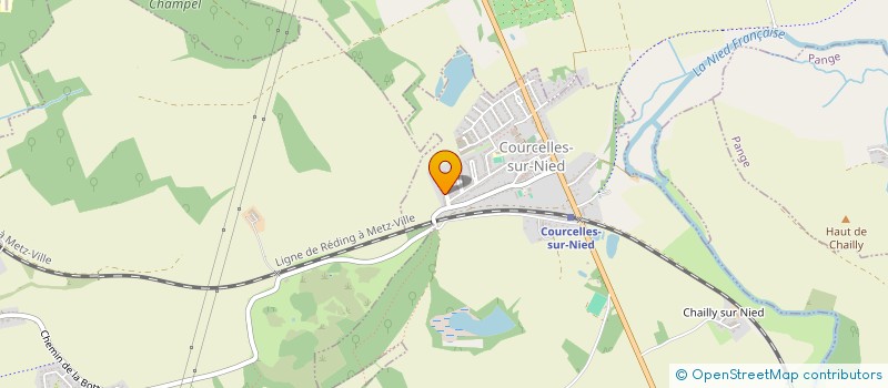localisation de l'entreprise MONSIEUR YVES SCHMIDT à COURCELLES-SUR-NIED