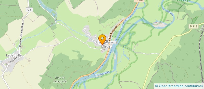 localisation de l'entreprise MONSIEUR YVES SCHMITTER  BAINVILLE-AUX-MIROIRS