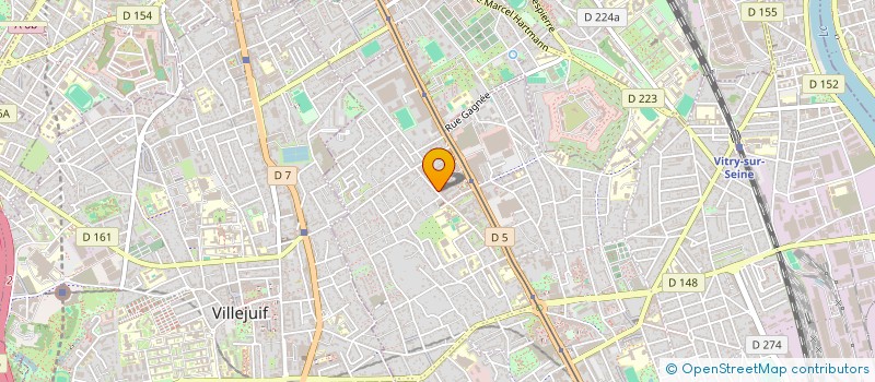 localisation de l'entreprise MONSIEUR YVES SCHRIVE  VITRY-SUR-SEINE