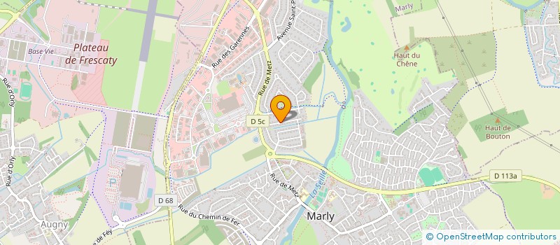 localisation de l'entreprise MONSIEUR YVES SCHWEITZER  MARLY