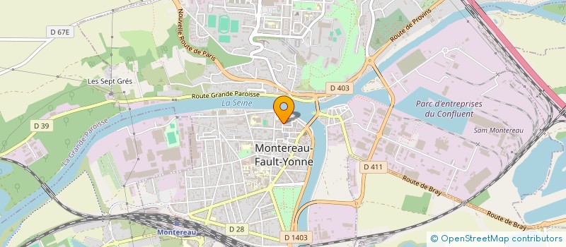 localisation de l'entreprise MONSIEUR YVES SEMINEL à MONTEREAU-FAULT-YONNE