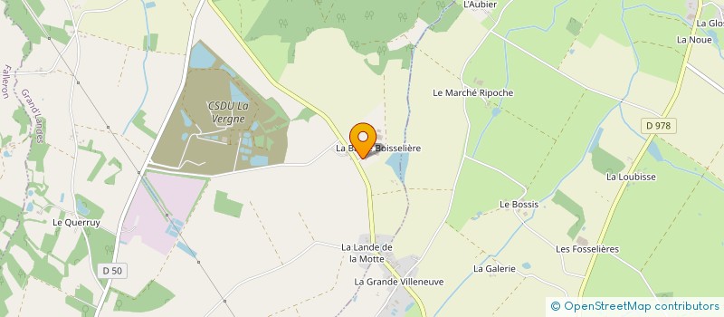 localisation de l'entreprise MONSIEUR YVES SENARD  GRAND'LANDES