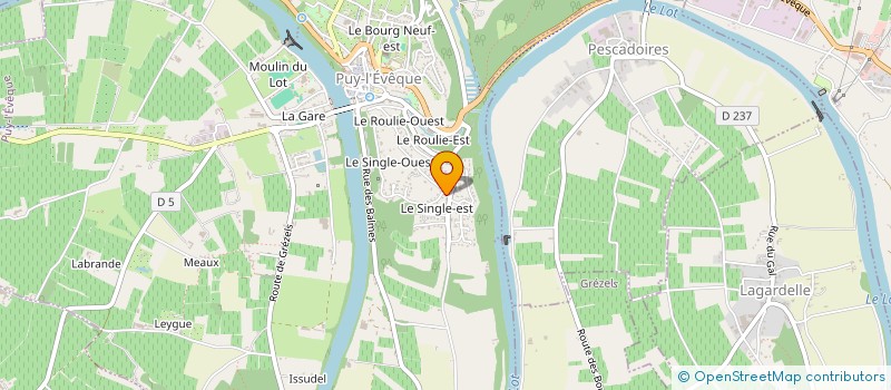 localisation de l'entreprise MONSIEUR YVES SENAT à PUY-L'EVEQUE