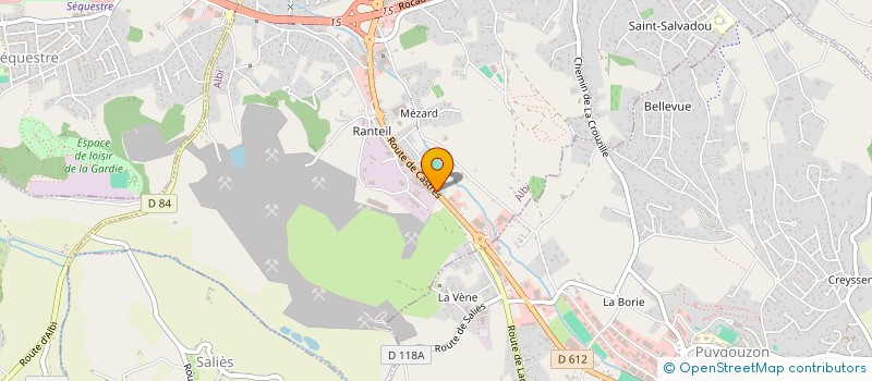 localisation de l'entreprise MONSIEUR YVES SENGIER à ALBI