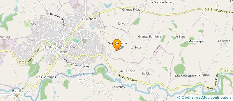 localisation de l'entreprise MONSIEUR YVES SERRAILLE à LARAJASSE