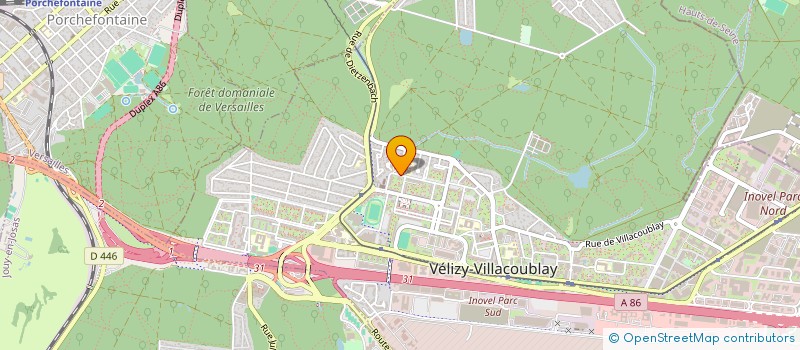 localisation de l'entreprise MONSIEUR YVES SEVERE à VELIZY-VILLACOUBLAY